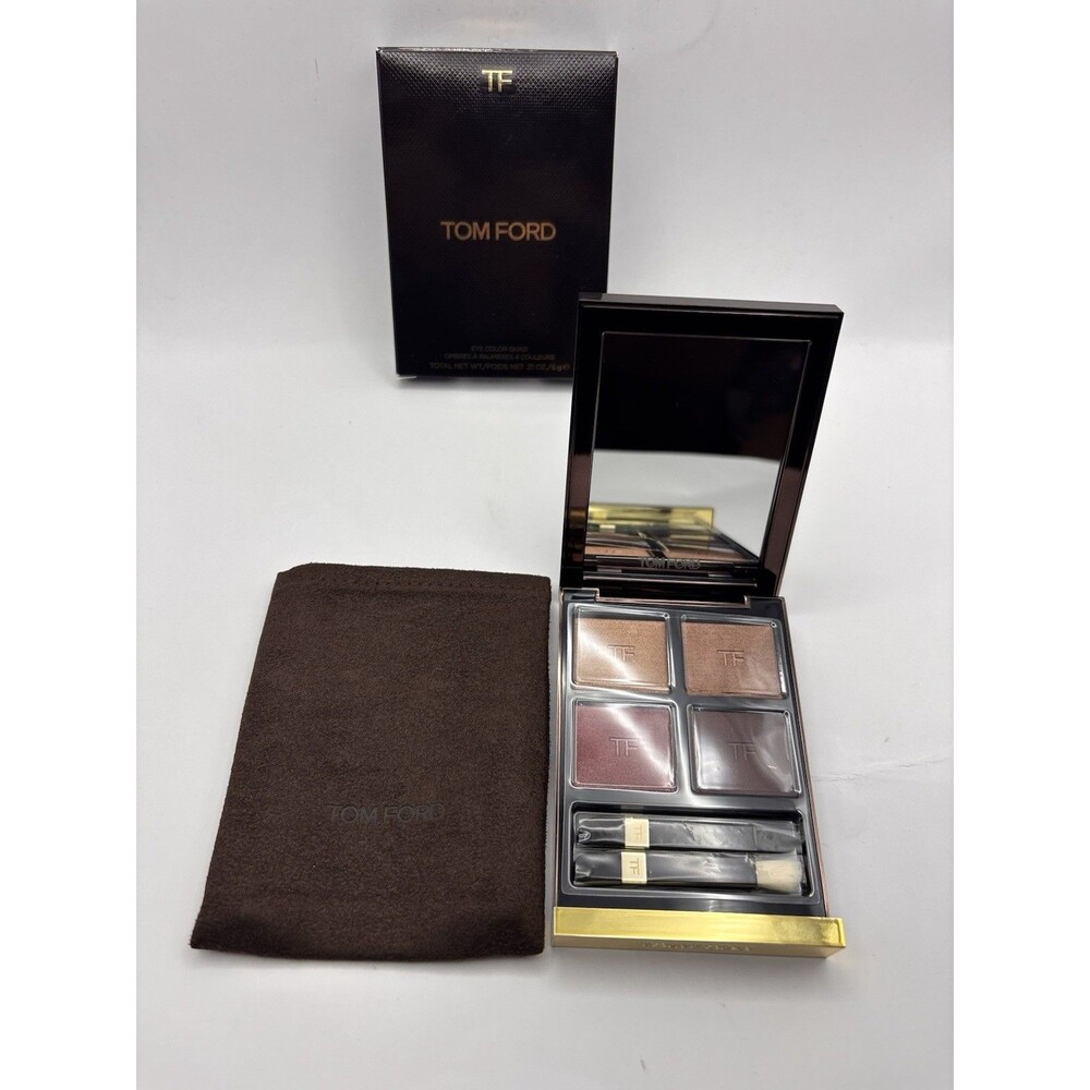 Tom Ford Eye Color Quad Eyeshadow Palette, 04 Honeymoon, Full Size, New In Box